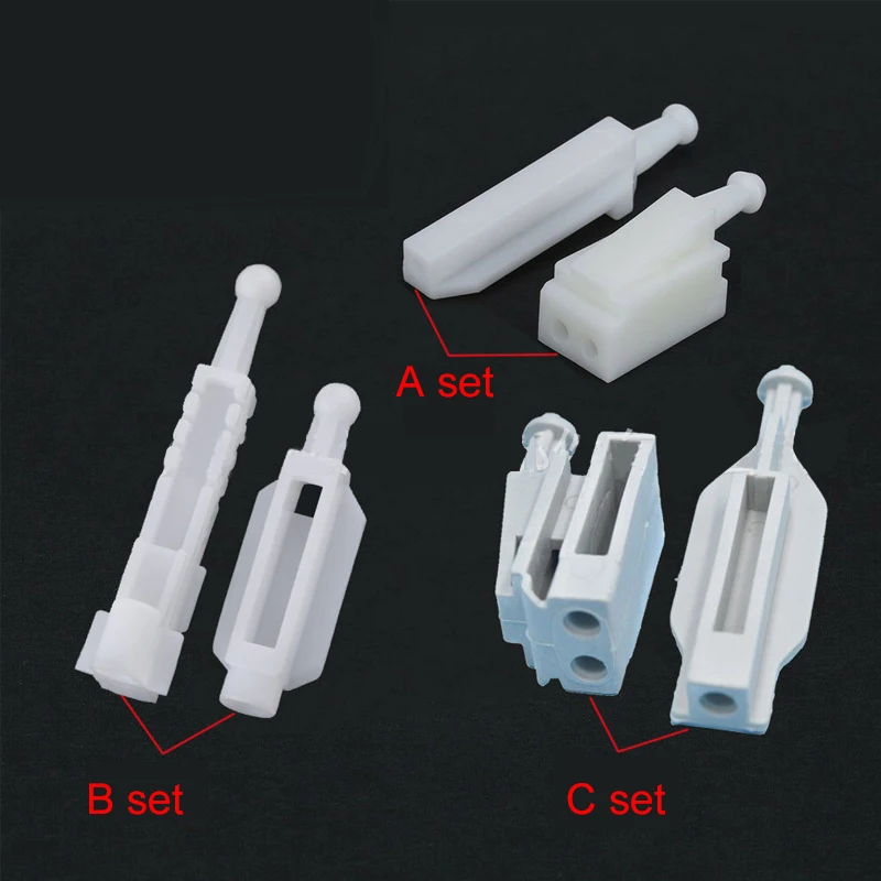 2Pcs Headlight Adjuster Bracket For BMW E39 5series 2000-2003 White Plastic Vehicle Protective Frames Car Accessories