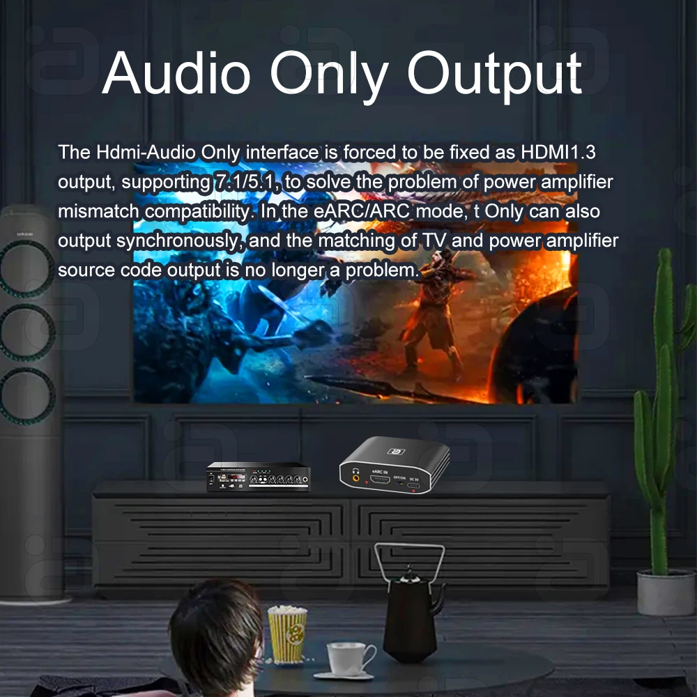EARC/ARC Audio Extractor 192Kh – обзор и цена Optical Audio Hdmi Earc Extractor