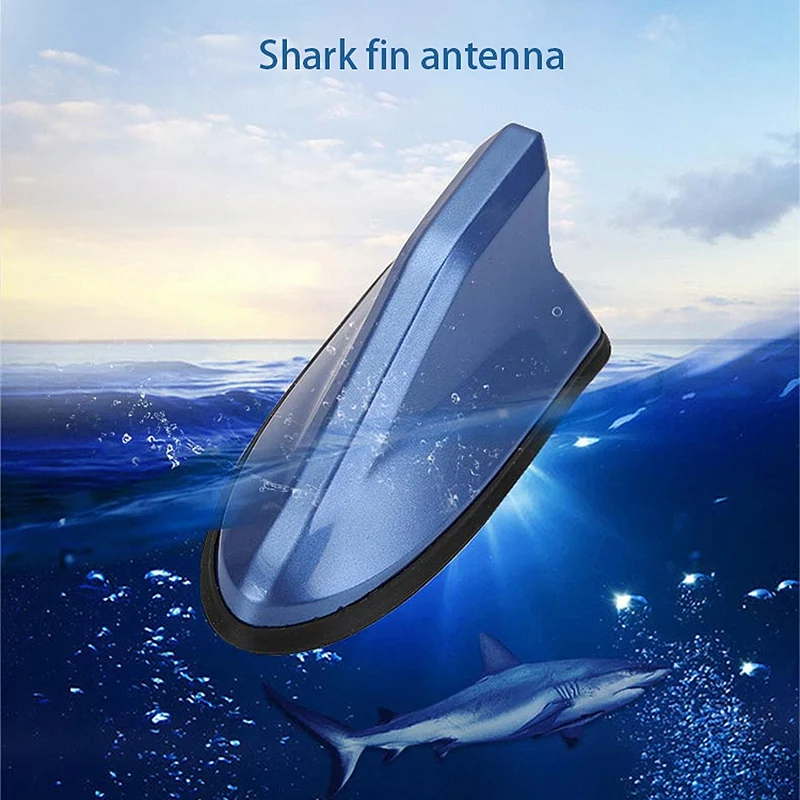 Car Shark Fin Antenna Second Generation Antenna Tail Modification Special With Signal Radio Antenna Free Punching