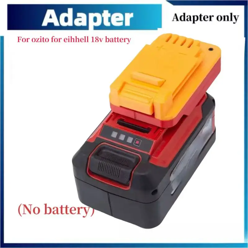 For  Ozito For Einhell 18v Lithium Battery Adapter Converter  Converter To Black Decker Power 20v Brushless Tools (Only Adapter)