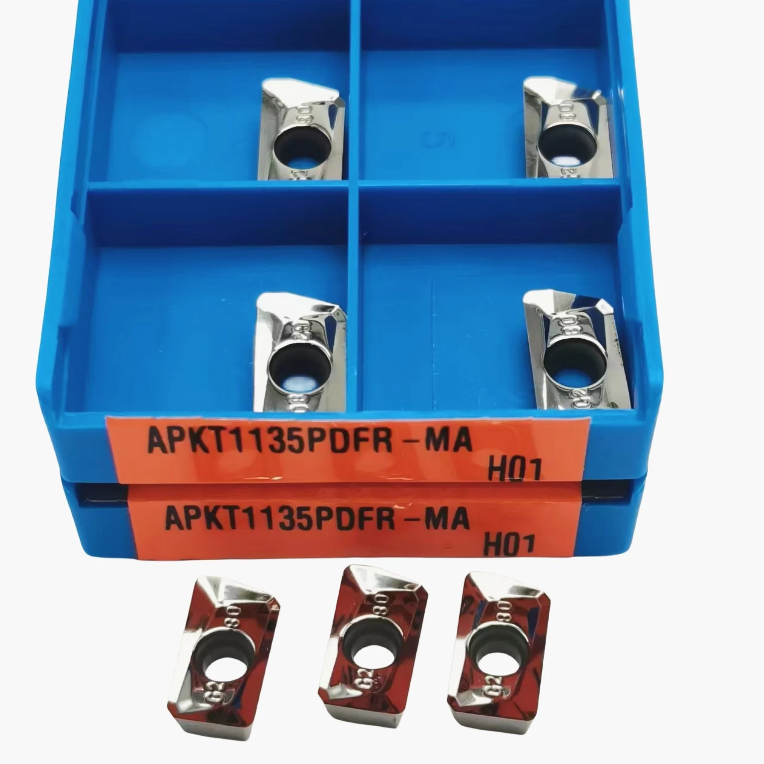 Hoja de aluminio para máquina CNC, herramienta de corte de alta calidad, APKT1135PDFR-MA H01, APKT1135