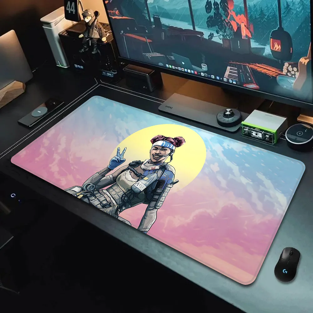 Hot Games Apex Legends Mousepad HD Printing Computer Gamers Locking Edge Non-slip Mouse Pad XXL90x40cm Keyboard PC Desk Pad