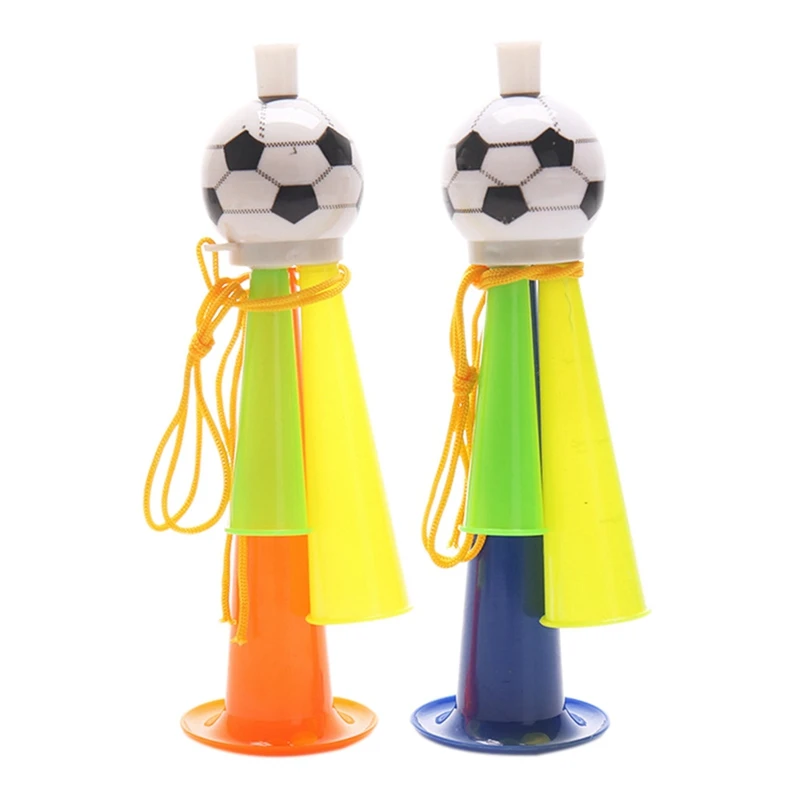 Football Horn Whistling Instrument Children's Horn Toy Playing Refueling Atmosphere Props Cheering Horn