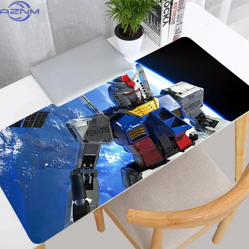 Laptop Mouse Pad Anime Mechanical Warrior RX-78-2 G-gundam Gamer Computer Desk Mat Popular Mouse Mat Non-Slip Gaming Mousepad