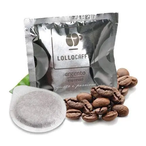 450 gaufres filtrantes en papier 44 mm Lollo Coffee Silver Espresso Blend