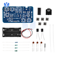 FM Radio DIY Kit 76-108MHz Adjustable Frequency Volume Control With Power Switch Soldering Practice Kit Electronic Teaching