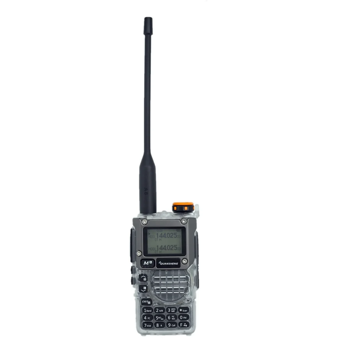 quansheng-ハンドヘルド-uvk6-双方向ラジオ透明シェルデザイン-50-600mhz-rx-usb-タイプ-c-充電ポート-uvk58-ham-ワイヤレスインターホン