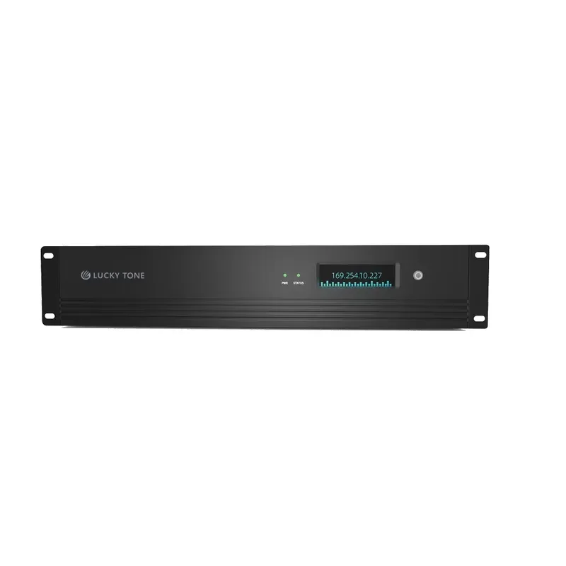 Novatech Global 64x64 DSP Audio Processor with Dual Power Redundancy Open Architecture AFC AEC ANS Ducker RS232 Camera