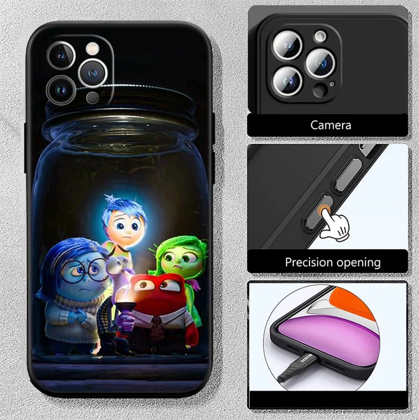 Inside Out Phone Case for Samsung Galaxy Note 8 9 10 20 Ultra Lite Plus A03 A11 M21 J5 J6 J7 J8 Prime Core Pro Quantum 2