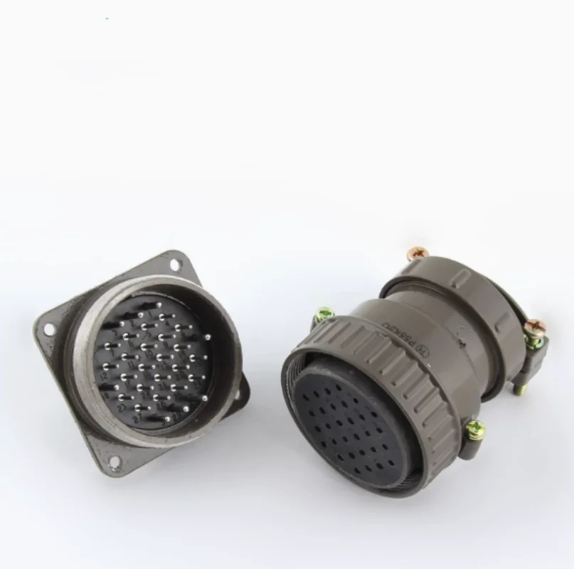 

5pcs Aviation plug P55K3Q P55J3Q 30 core circular connector opening 55mm