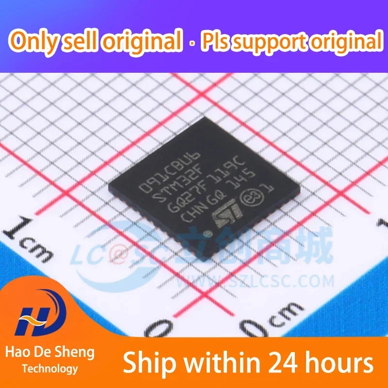 

10PCS/LOT STM32F091CBU6 48QFPN New Original in Stock Active Components