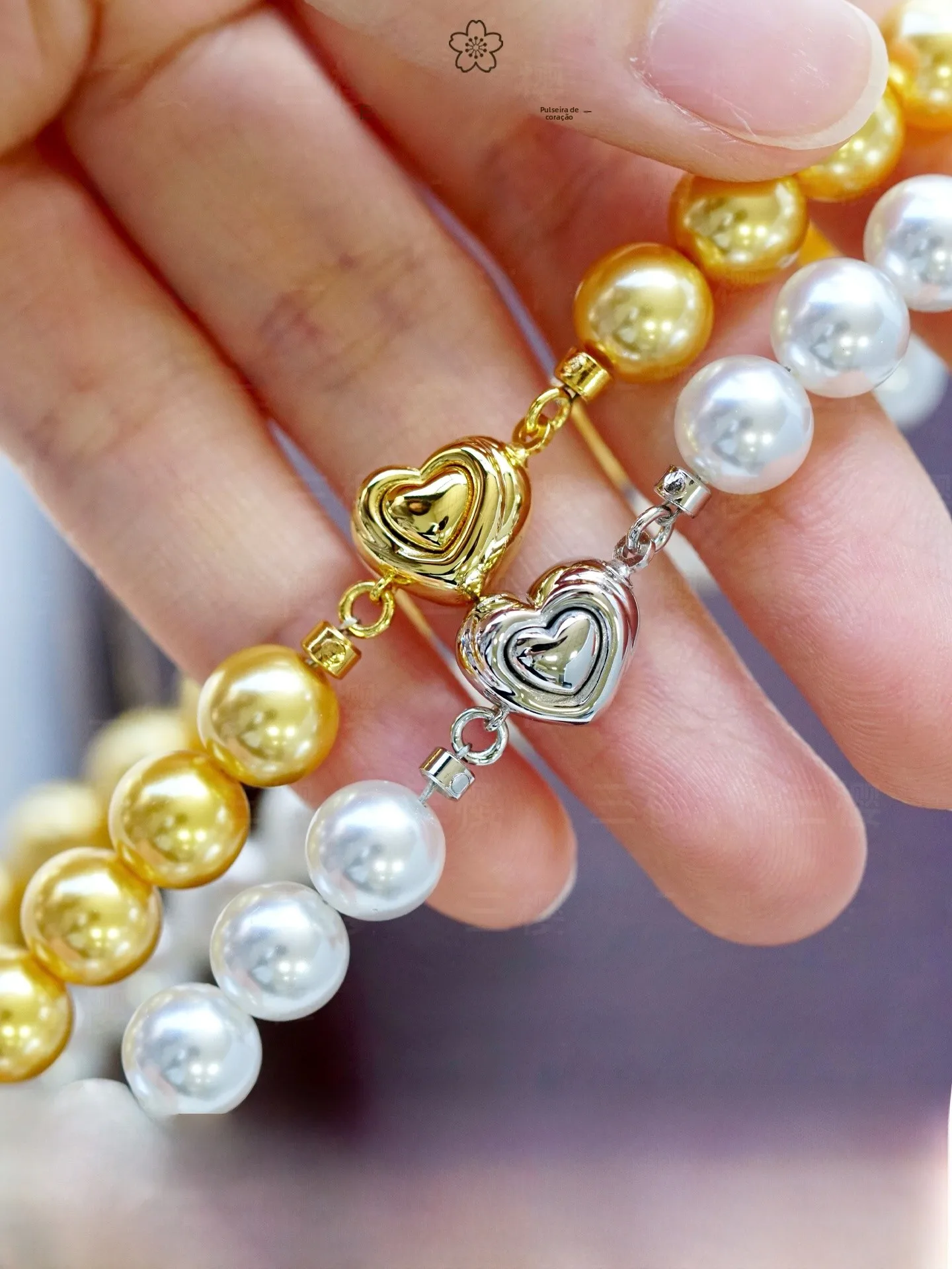 collar-y-pulsera-de-perlas-con-botones-en-forma-de-corazon-plateados-materiales-para-manualidades-accesorios-de-joyeria