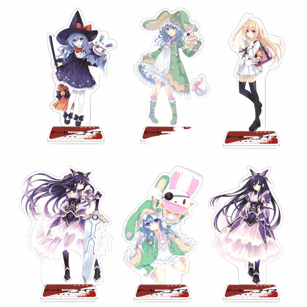 Fans Gift Sexy Anime Date A Live V Acrylic Stand Model Cosplay Characters Ornament Accessories Goods Collection Series