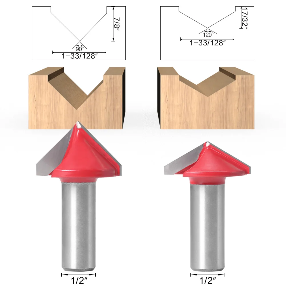 90 Degree 120 Degree V-knife 3d Woodworking Knife Tool Alloy Chamfering Knife Chamfering Knife 90 Degree Engraving Machine Tool