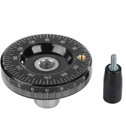 10 X 63mm/8 X 63mm/10 X 80mm Graduated Handwheel With Angle Scale Bakelite Milling Handwheel Mechanical Parts