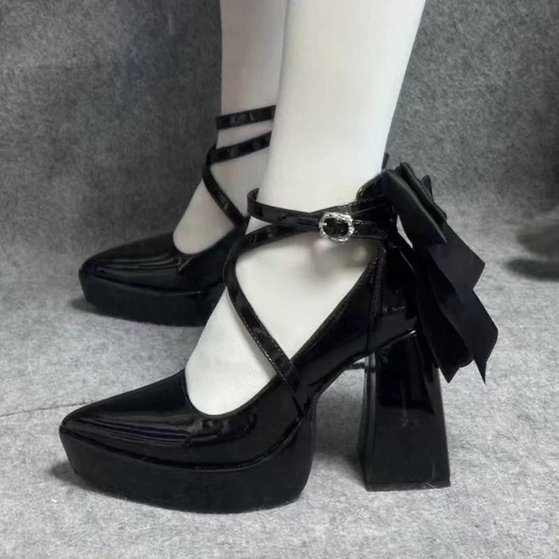 

Женские туфли Мэри Джейн на очень высоком каблуке, дизайнерские элегантные сандалии на массивном каблуке с цветочным принтом, лето 2021, модные туфли-лодочки, платье, новые сандалии Mujer