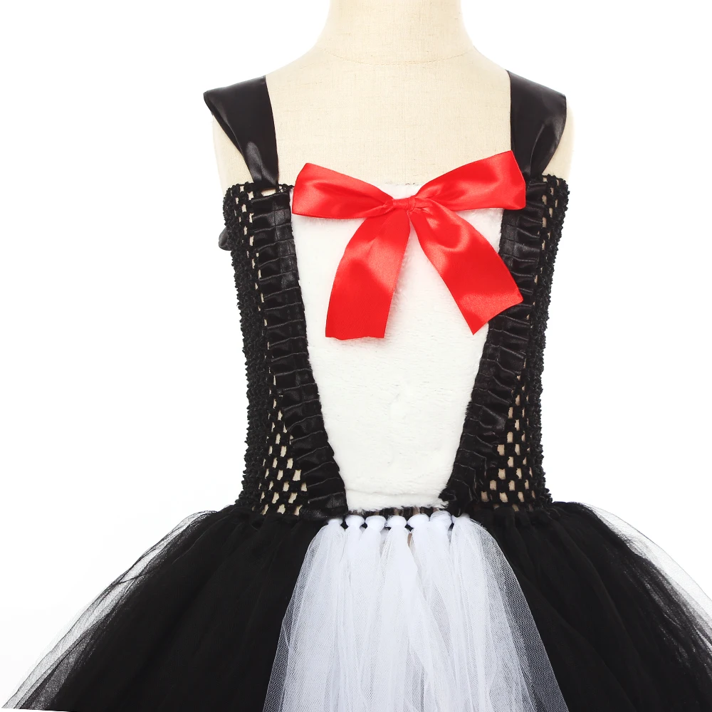 Disfraz de gato en el sombrero para niñas, vestido elegante de Dr. Seuss para Halloween, traje de fiesta de Cosplay, vestido de esmoquin de cumpleaños de maestro de ceremonias de circo