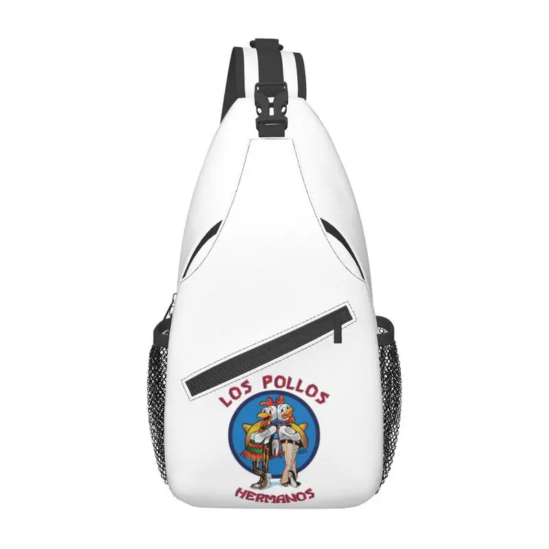 Chicken Brothers Los Pollos Hermanos Sling Bag Men Breaking Bad Shoulder Crossbody Chest Backpack ciclismo Camping Daypack