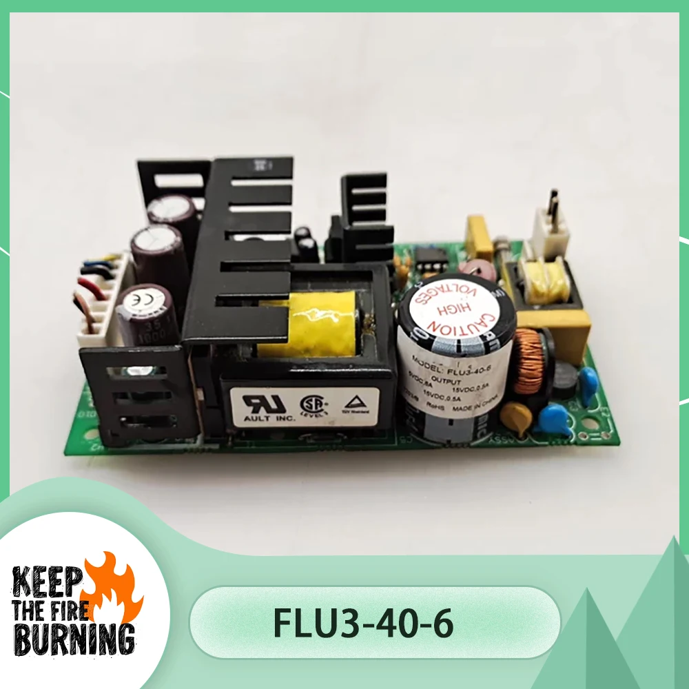 

FLU3-40-6 Industrial Power Supply 5VCD/ 6A 15VCD/0.5A FLU3-40-6