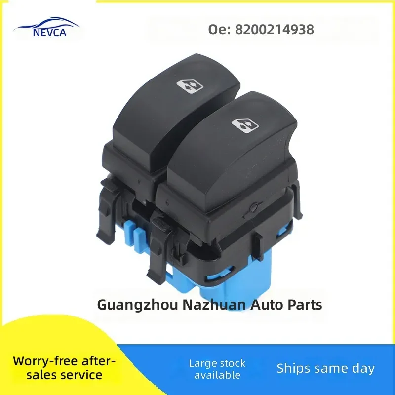 For Renault Clio Megane Scenic 2005-2014 Electric Window Switch Single Glass Lifter Button 8200214938 Auto Parts