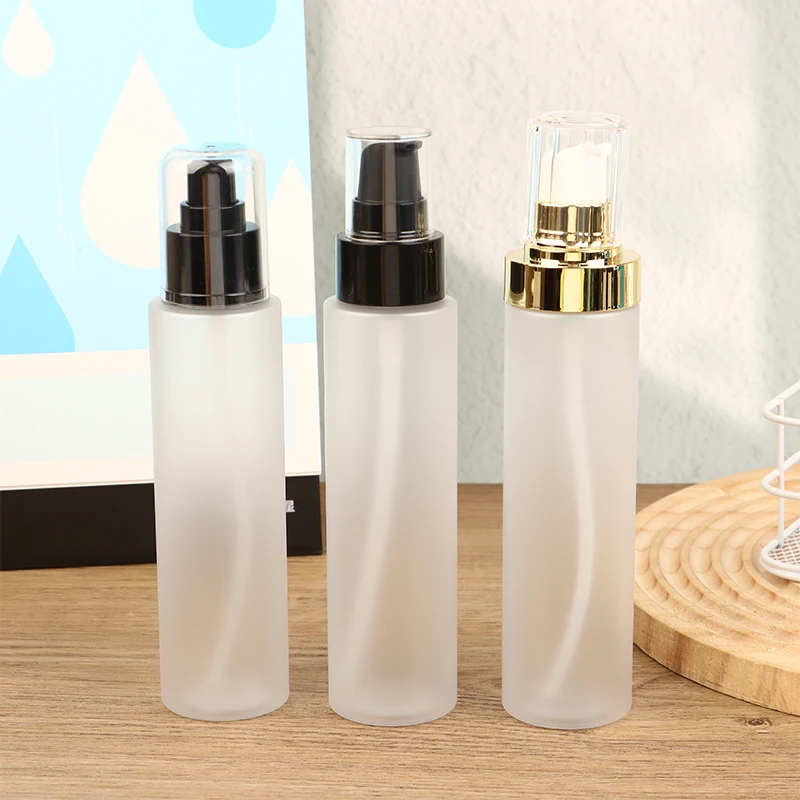 Bouteille à pompe à pression sous vide 100/120/150/200ml, rechargeable, maquillage, cosmétiques pour crème, Gel, hydratants, Lotion liquide