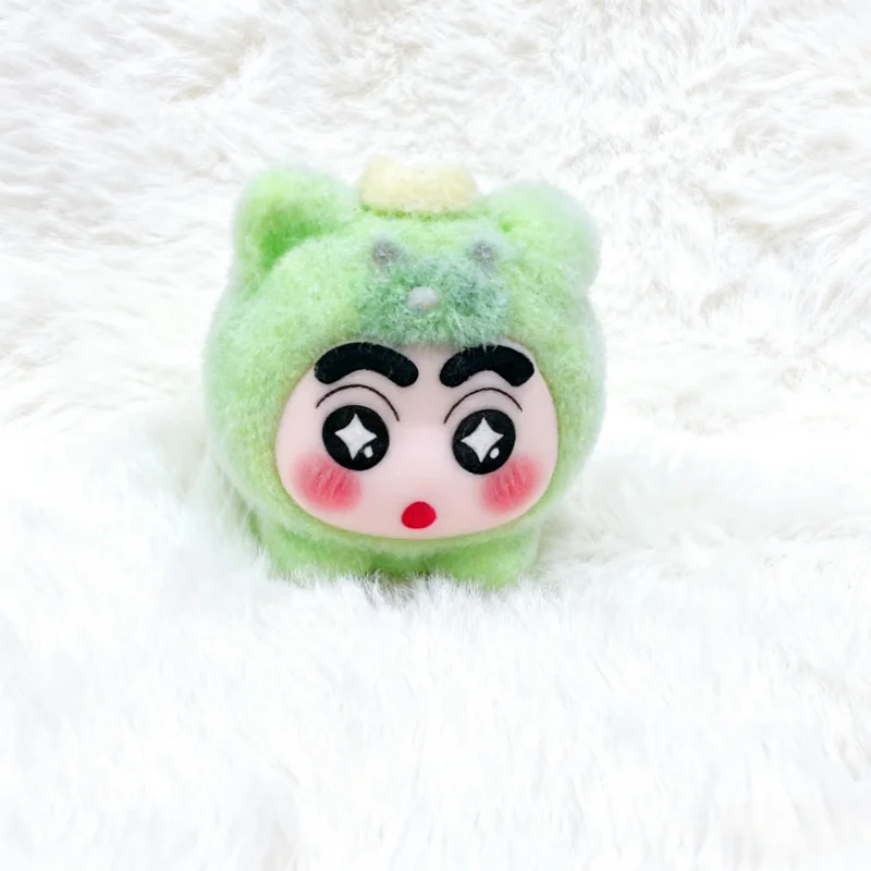 

MINISO New Plush Crayon Shin chan Cute Toy Anime Characters Live Streaming Competition Blind Box Desktop Decoration Birthday Gif