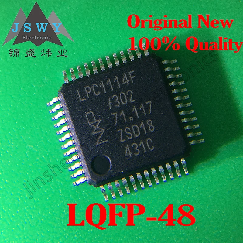 

4 pieces free shipping LPC1114FBD48/302 LPC1114F 32-bit microcontroller 32K CORTEX-M0 LQFP-48 Electronics