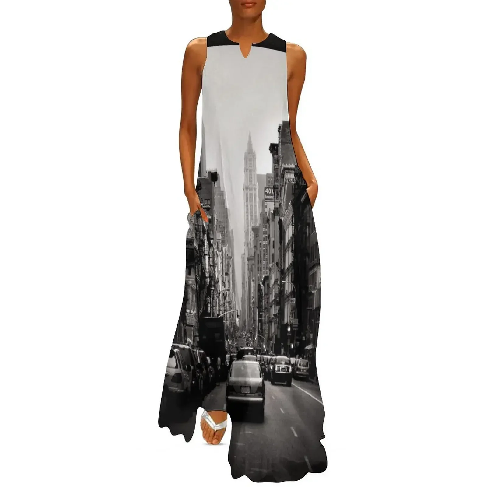 

Manhattan avenue in black and white Long Dress ladies dresses for women 2025 prom dresses Bride dresses Dress