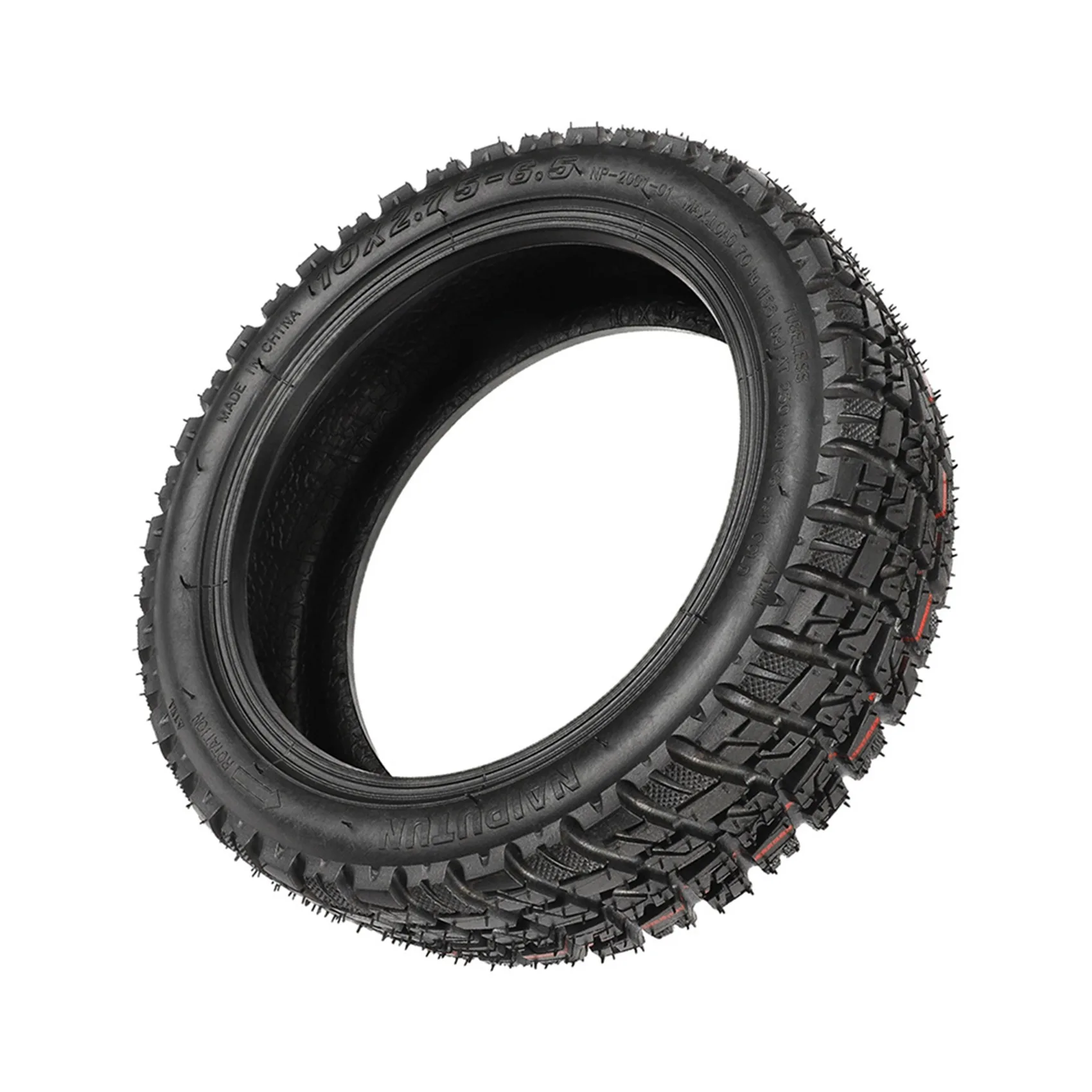 

Dropship-2X 10 Inch 10X2.75-6.5 Vacuum Tyre 10X2.75-6.5 Widen Tubeless Tire For Speedway 5 Dualtron 3 Scooter Tires