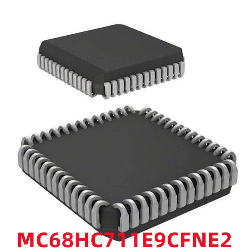 1PCS New Original MC68HC711E9CFNE2 MC68HC711E9 PLCC-52 MCU 8-bit Microcontroller IC Chip