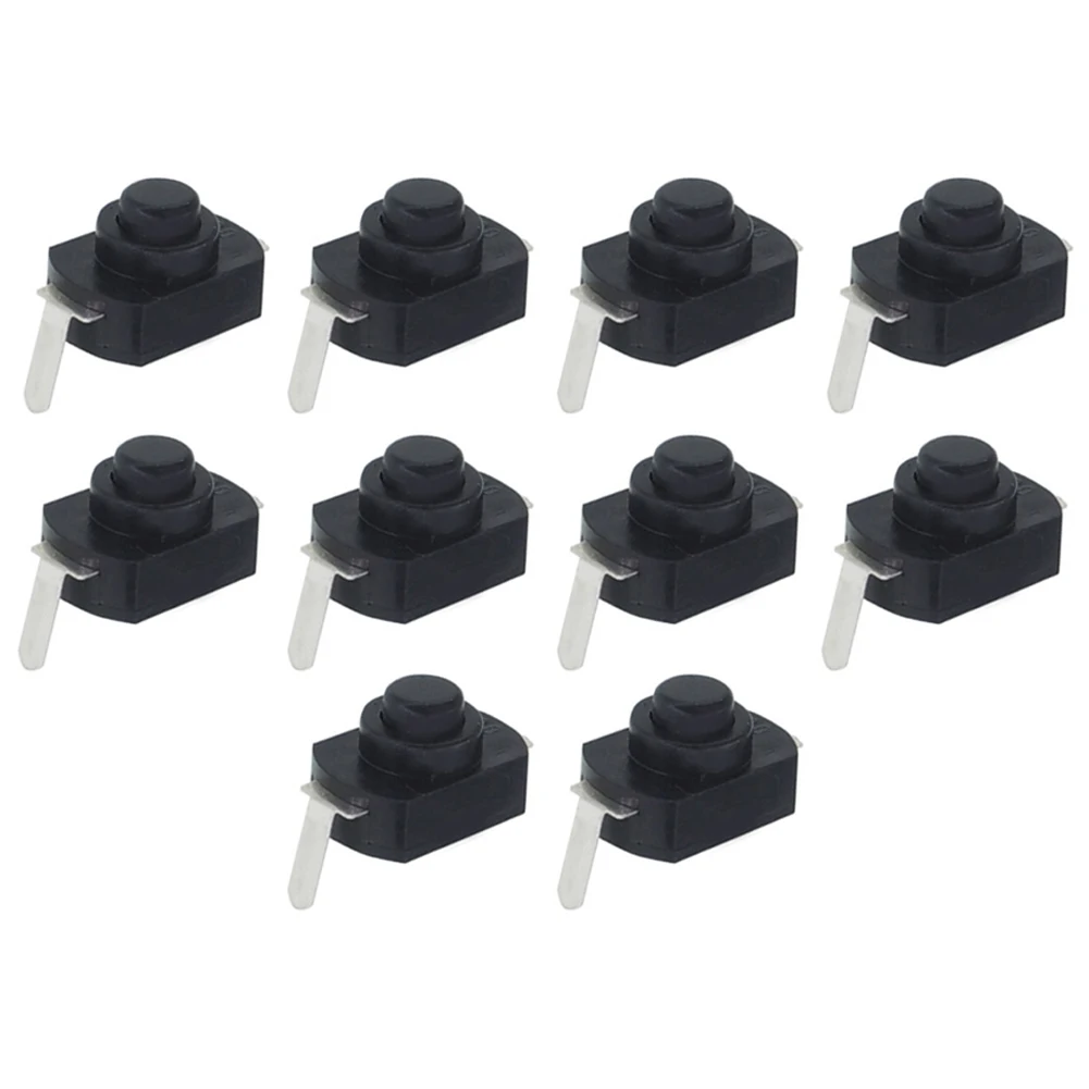 Application Small Switch Connector Push Button 2 Pin Small Torch Switch Replaceable Part 2 Pin Terminal