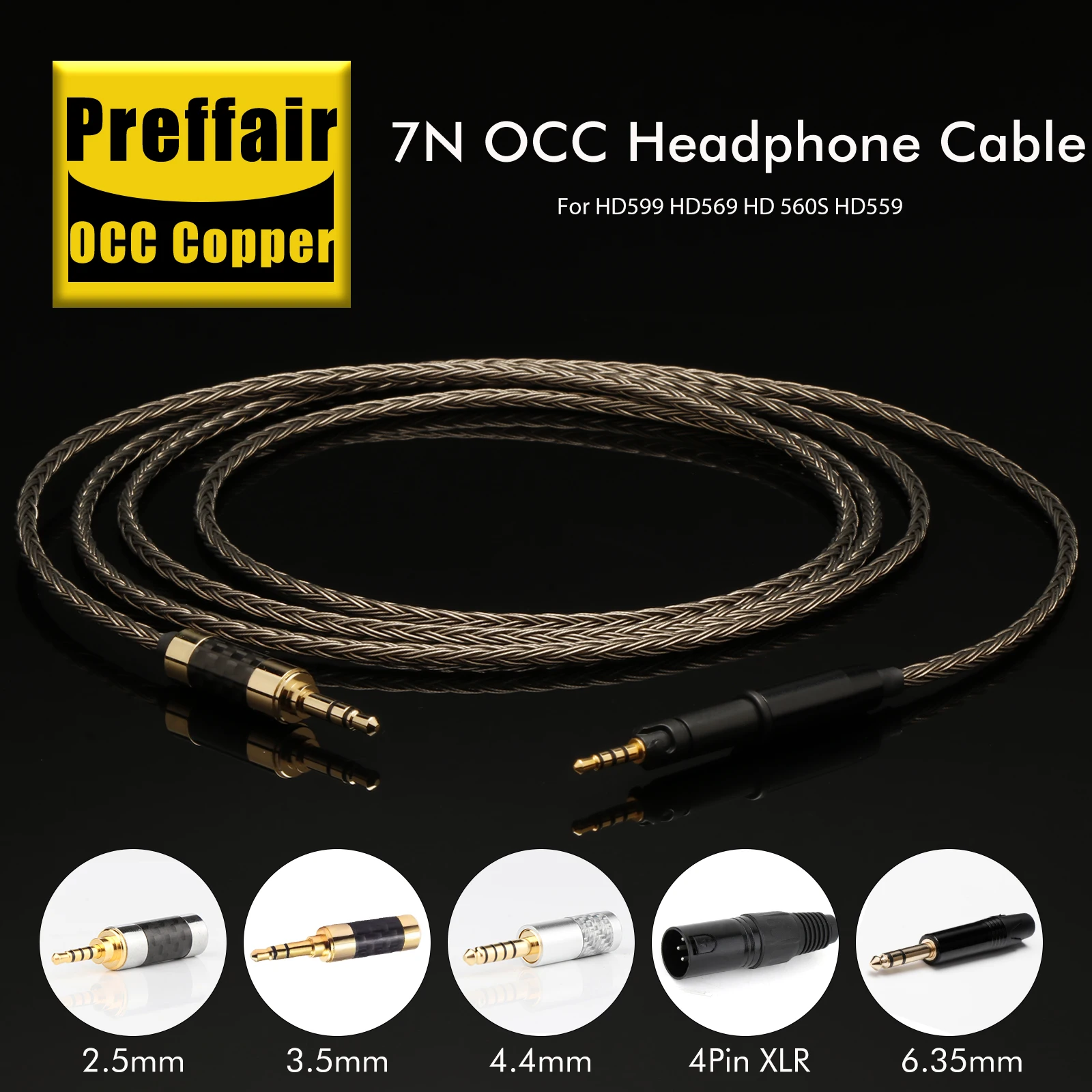 16Core 7N OCC versilbertes Upg – Sennheiser Headphone Hd 560S Bewertung und Preis
