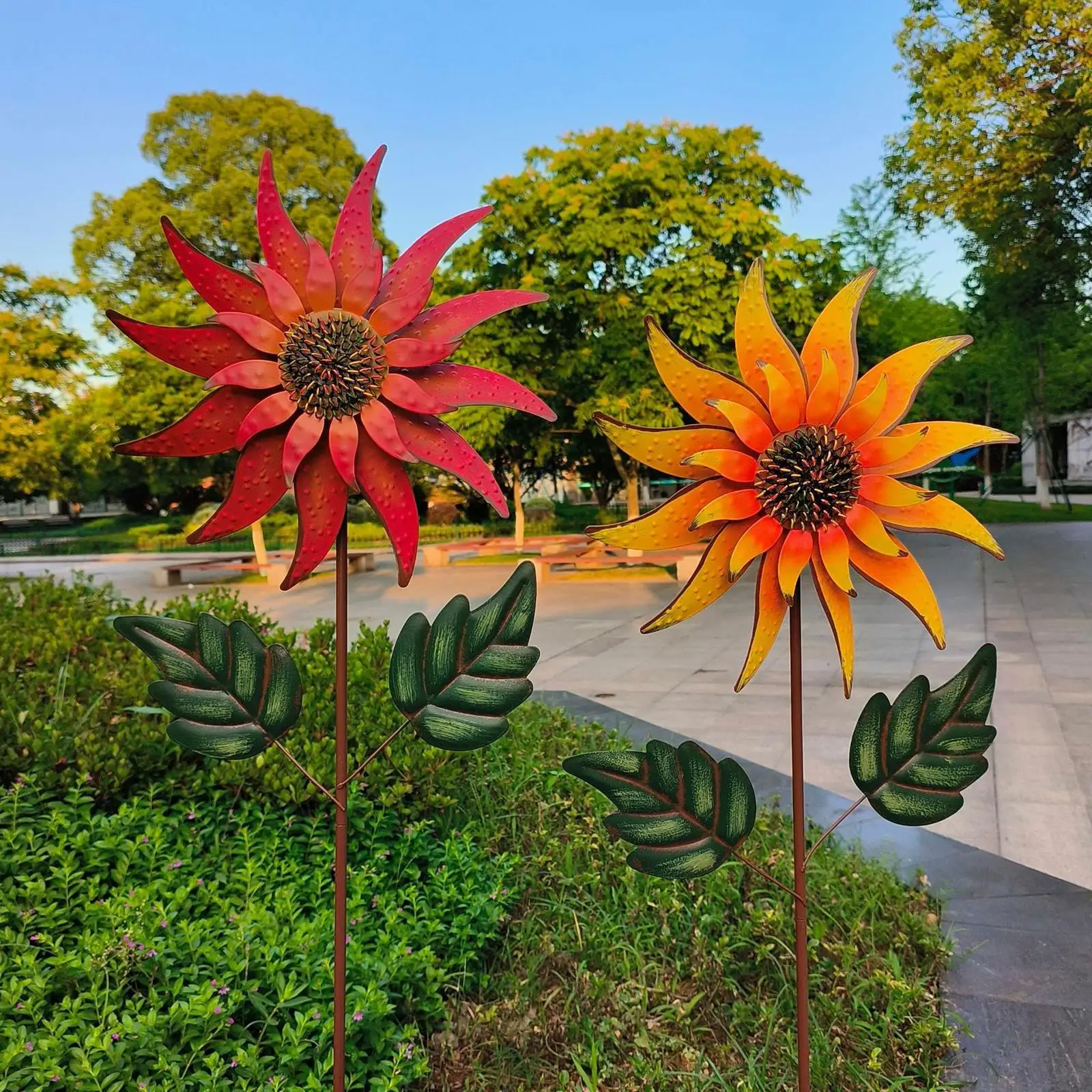 

Metal Wind for Garden, Wind Sculpture, Wind for Outdoor, Backyard, Swimming Pool, Porch
