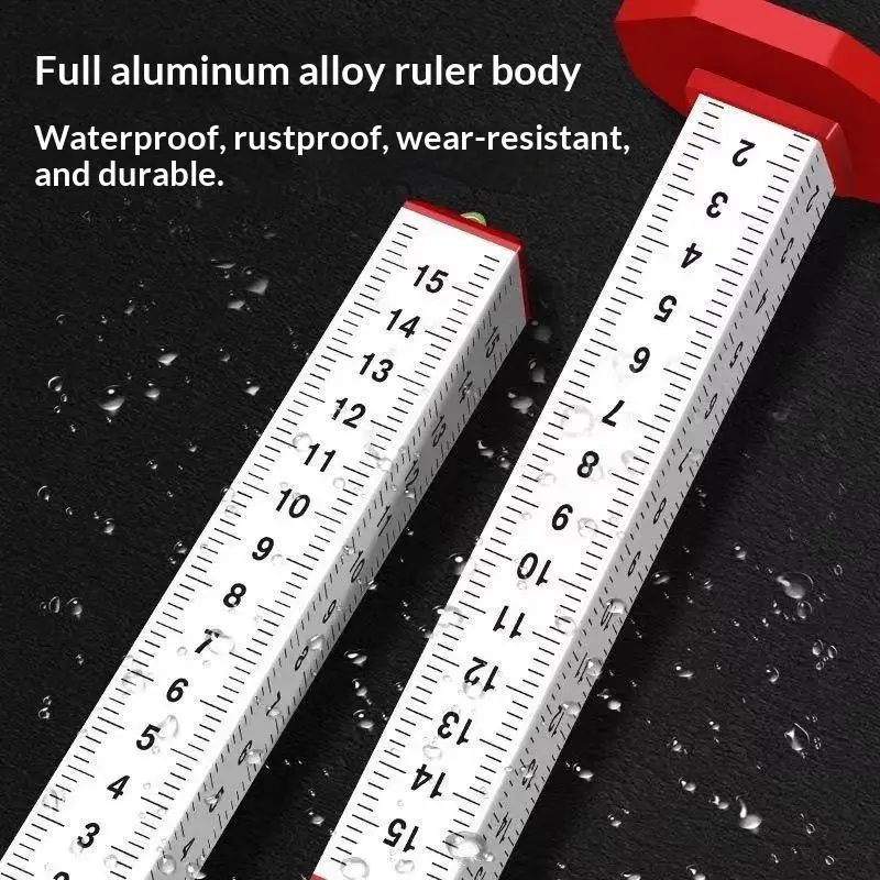 Versatile Level Stick Wall Tile Laying Tools Light Steel Keel Leveling Artifact Suspended Ceiling Leveling Horizontal Ruler