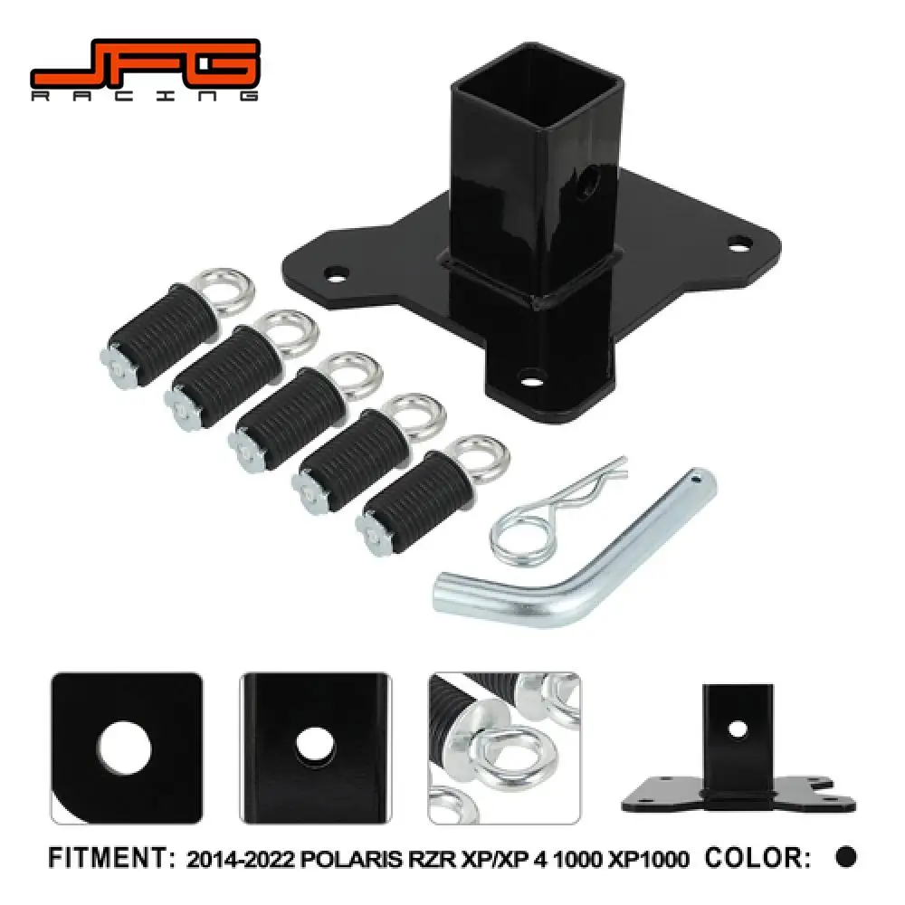 

Motorcycles Receiver Rear Towing Hitch Trailer Hitch Iron For POLARIS RZRXP/XP41000XP100 2014-2022 UTV Accessories