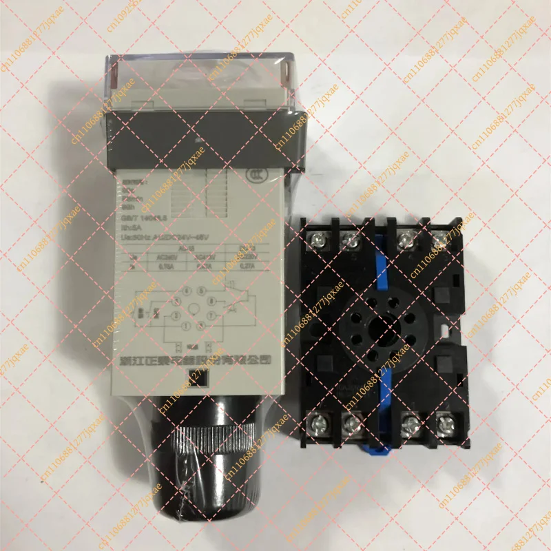 for CHINT JSS48A Digital Time Delay Relay - 8 Pin On-Power Timer with Pause & Reset (Fits JSS48A-S, JSS48A-2Z)