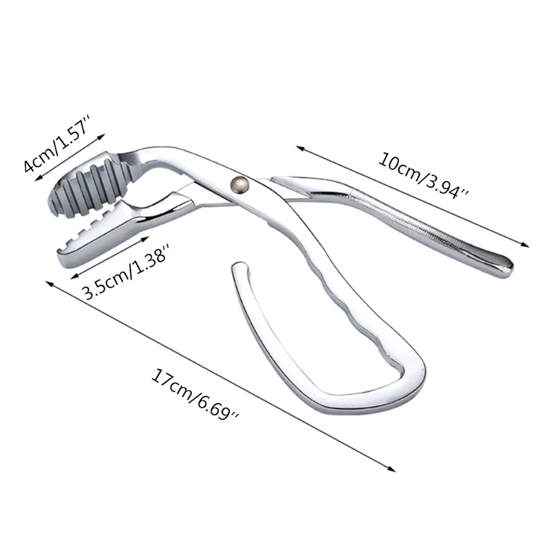 Подъемная решетка для гриля из нержавеющей стали, подъемник для гриля, захват для фритюрницы, захват для кастрюли, антигорячий гриль, угольный гриль, щипцы, сковорода с зажимом, Прямая поставка