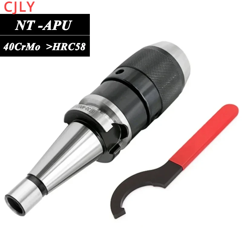 

NT30 NT40 APU08 APU13 APU16 Tool Holder NT APU CNC Integrated Self-tightening Lathe Tools Holder Drill Chuck Collet SK40 M12 M16