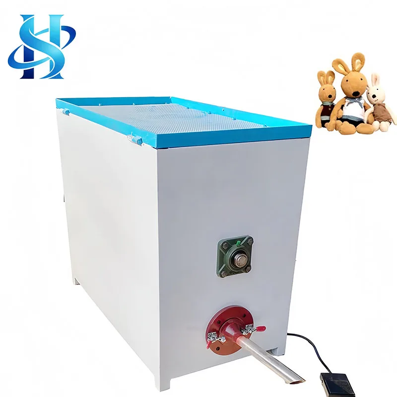 Good Selling Small Vertical Soft Toy Making Machine Plush Teddy Bear Filling Stuffing Machine Cotton Fiber Toy Filling Machine