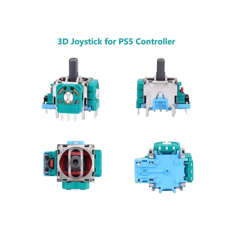 Joysticks Replacement for Playstation 5 DualSense PS5 Controller Screwdriver 2K3 Ohm Analog 3D Thumbstick Repair Parts Kit