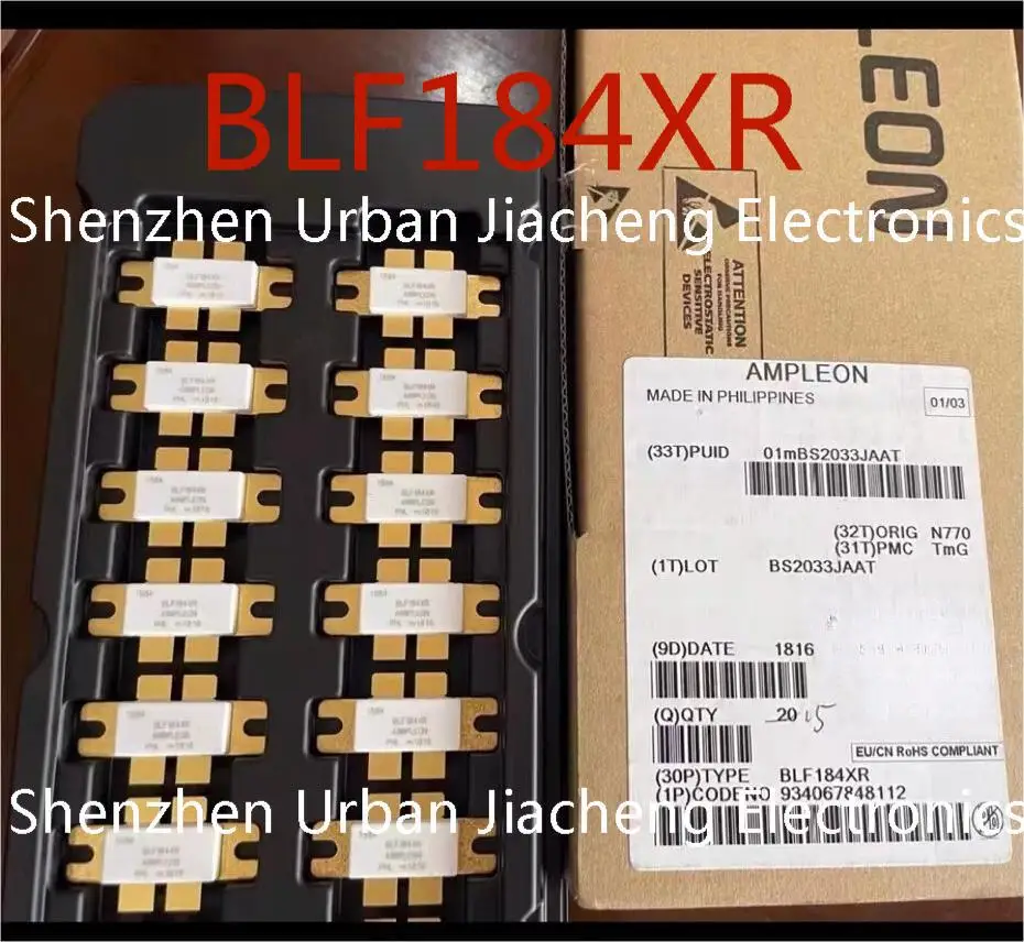 

1 шт., новая оригинальная трубка BLF 184XR BLF184 XR BLF184XR, высокочастотная трубка, модуль усиления мощности