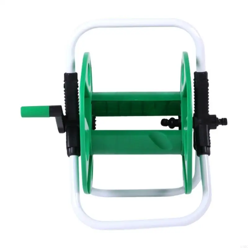 L8RC Garden Hoses Reel Cart Hold 45m ท่อน้ำท่อรีลรถเข็นแบบพกพาสวน