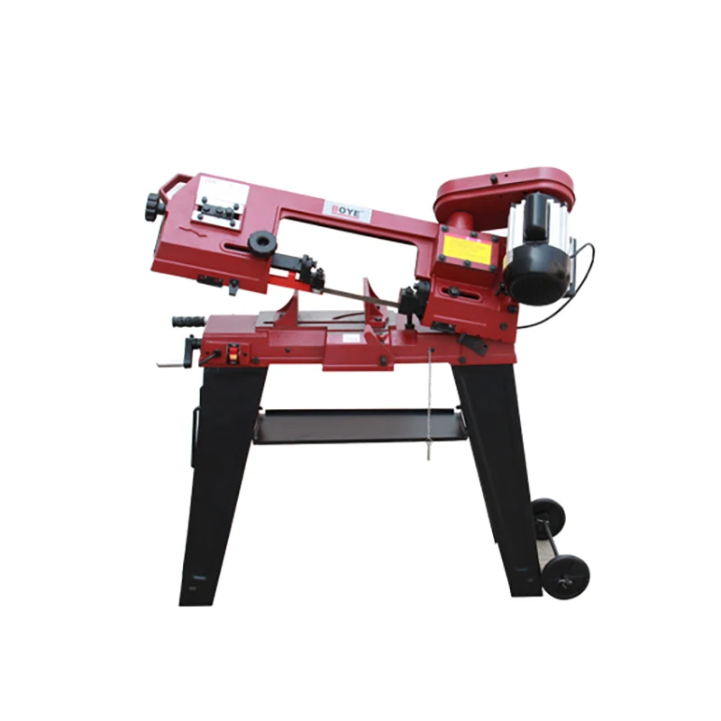 

750W Vertical Horizontal Band Sawing Machine Woodworking Metal 4 inch Half Sawing Machine with Low Noise 220V