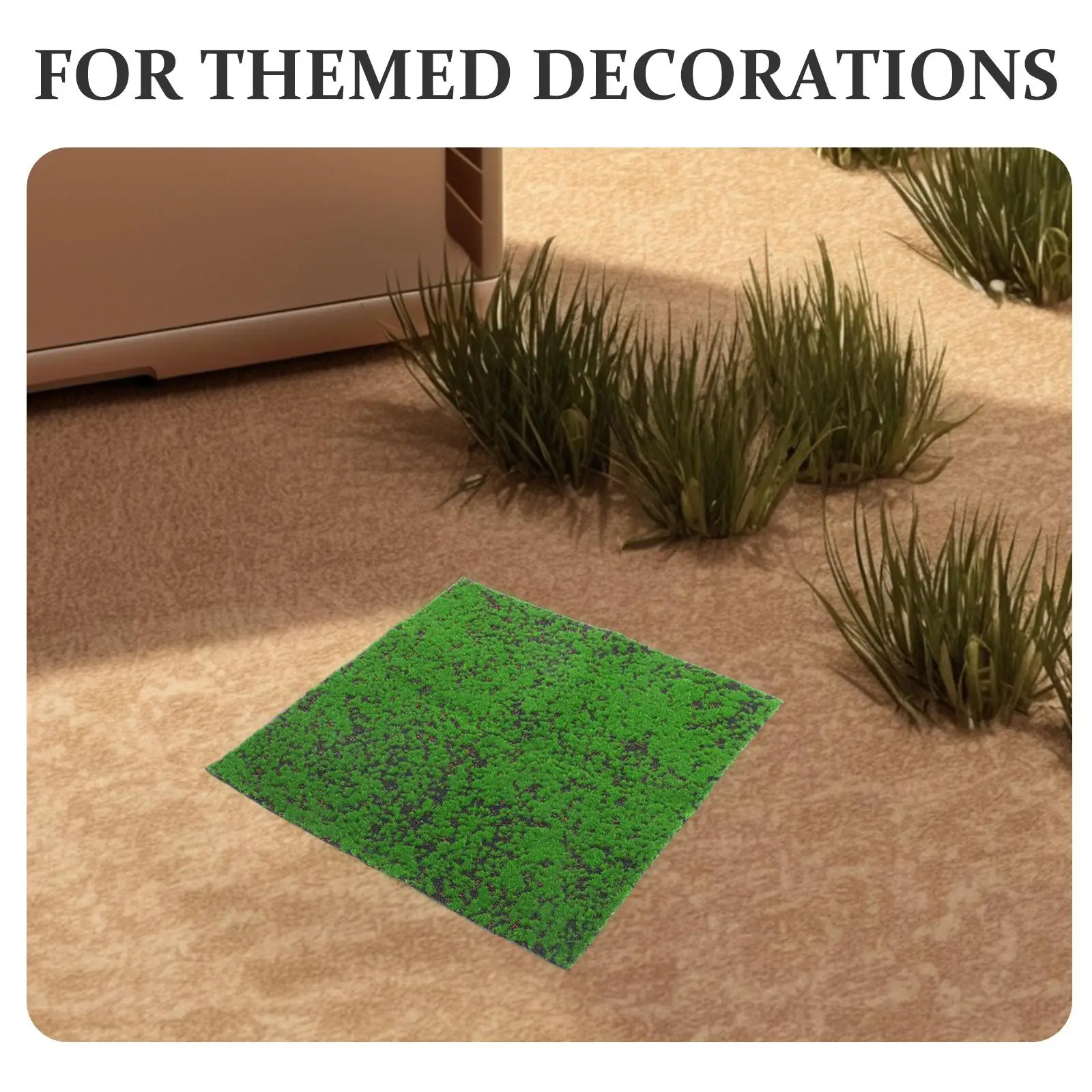 Artificial Turf Carpet Grass Mat Landscape Moss for Decoration Indoor Area Rugs