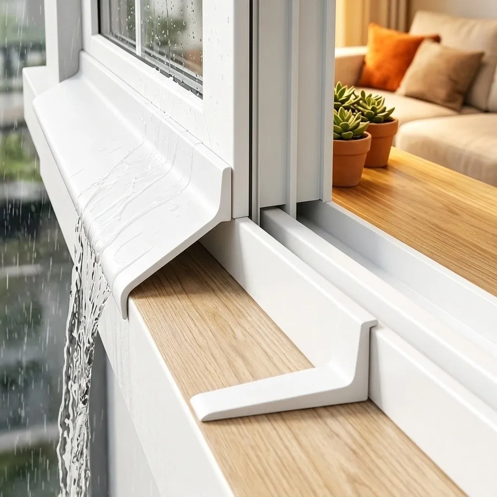Flexible Rubber Weather Stripping Seal Strip for Windows Doors and Balcony Gaps Waterproof Home Sealing Solution