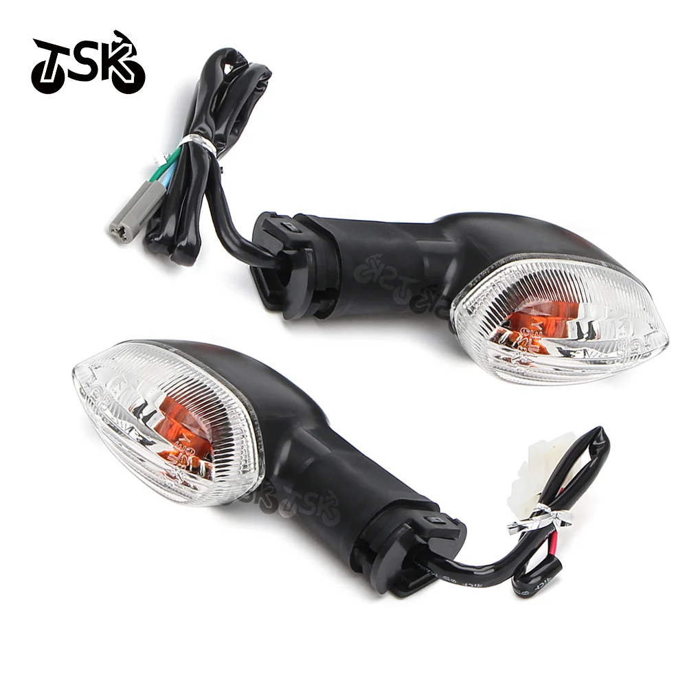 Motorcycle Turn Signal Lights Blinker Amber Retro Collection Flasher Lamp For Yamaha MT01 MT07 MT09 XSR700/900 YZF R3/R25