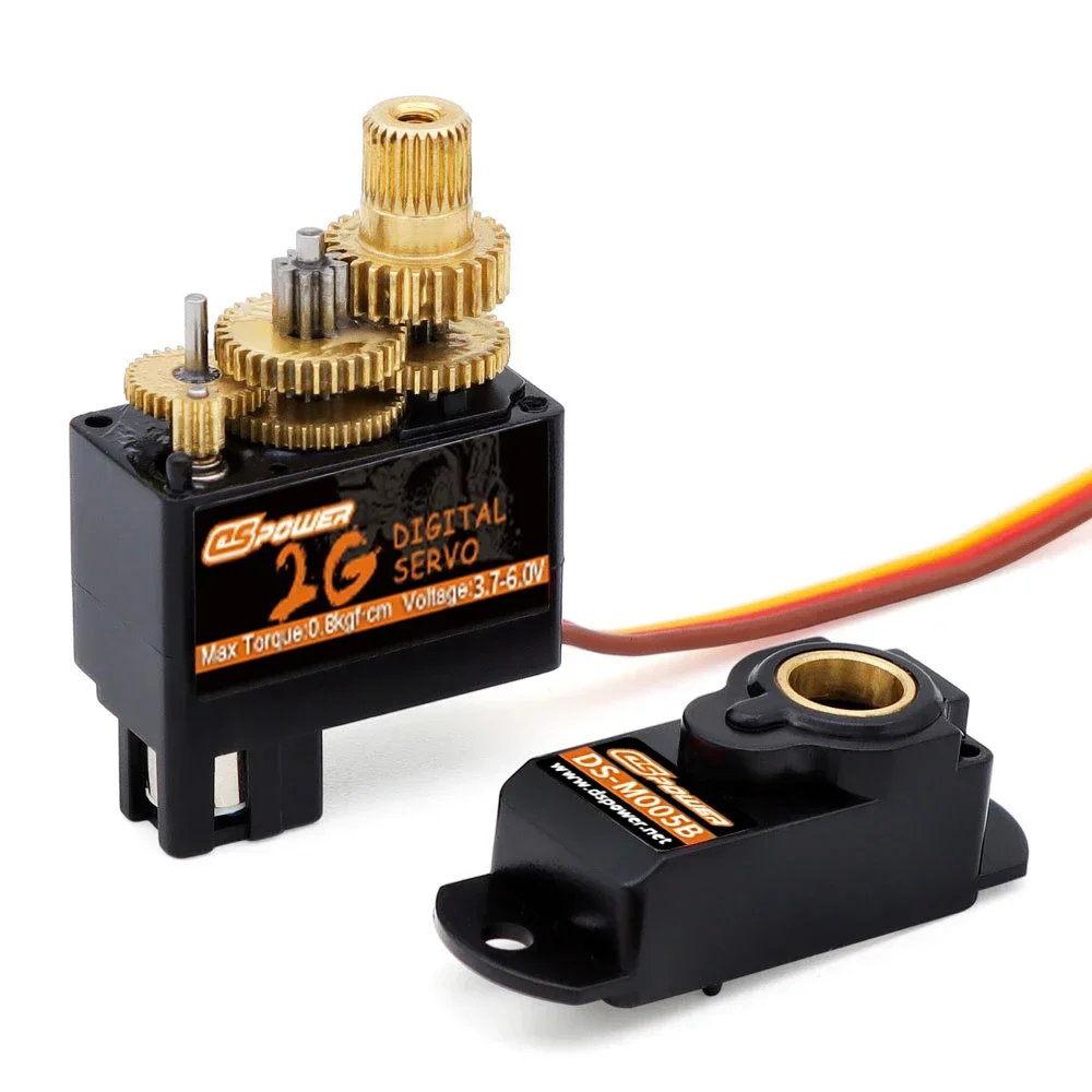 1/5/10/20PCS DSpower 2g Micro Servo Metal Gear Mini Servo JST 1.0 for RC Airplane Helicopter Fixed-wing Aircraft Robot Toy Model
