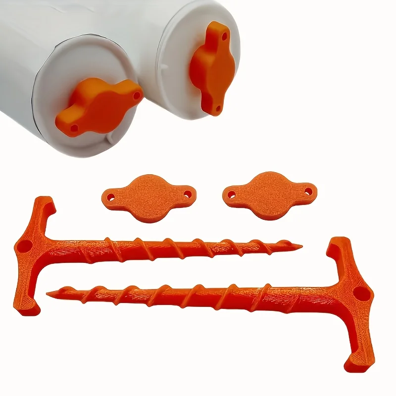 4pcs/6pcs Glass Sealant Gun Nozzle Unblocker, Portable Adhesive Accessories, Crack Filler Plug, Clears Blockages