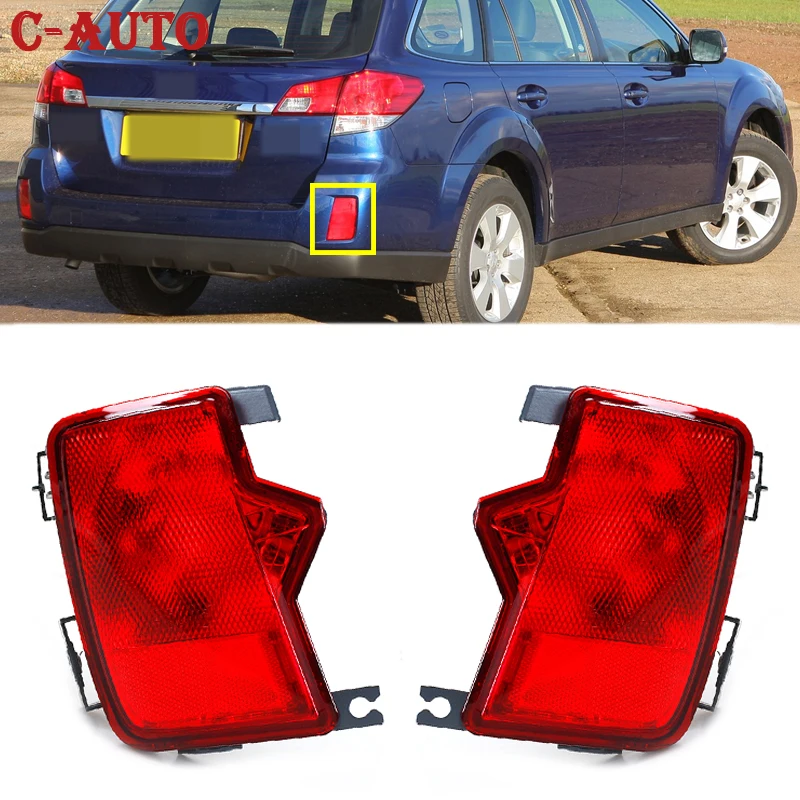 

Car Left Right Rear Tail Bumper Reflector Lamp For Subaru Outback 2009 2010 2011 2012- 2014 Fog Light Clearance Lights No Bulb
