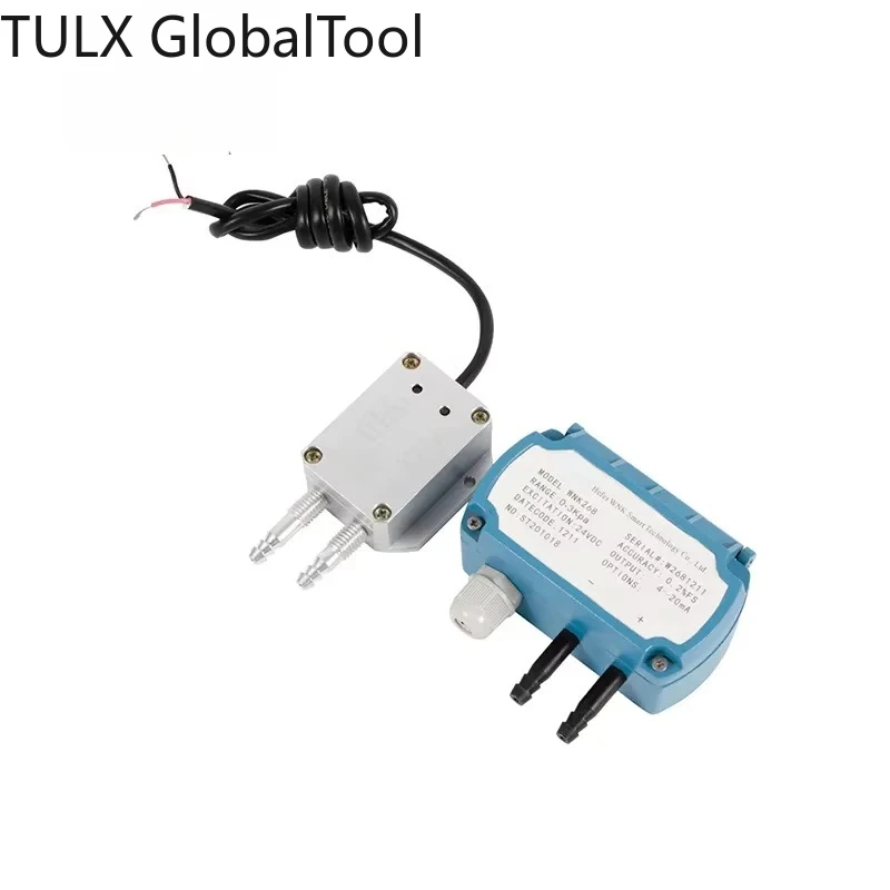 TULX    Differential Pressure Sensor 4-20mA Wind Differential Pressure Transmitter